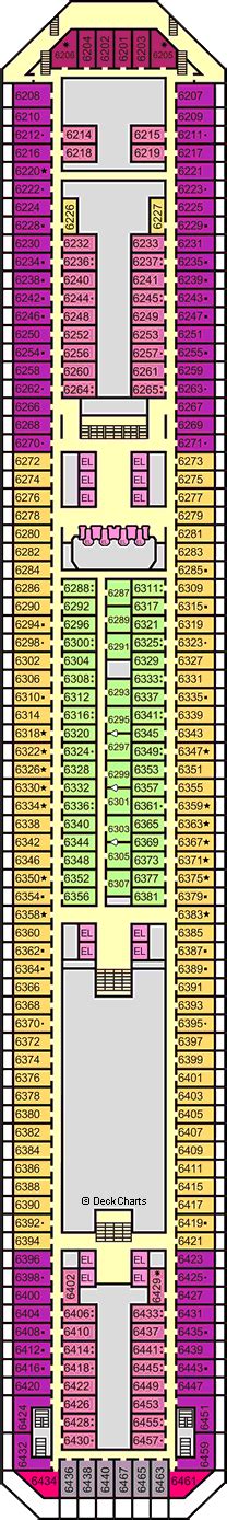 Carnival Sunrise Deck Plans, Ship Layout & Staterooms - Cruise Critic