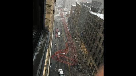 New York City crane collapse: 1 dead, 2 seriously hurt | CNN