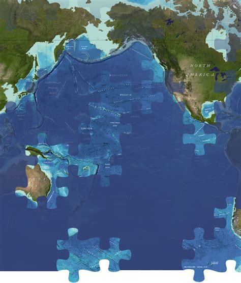 Pacific Ocean Floor Map