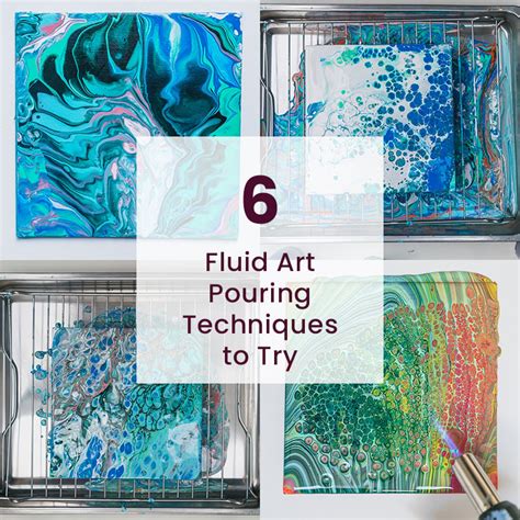 6 Stunning Fluid Art Pouring Techniques for Beginners | Hobbycraft