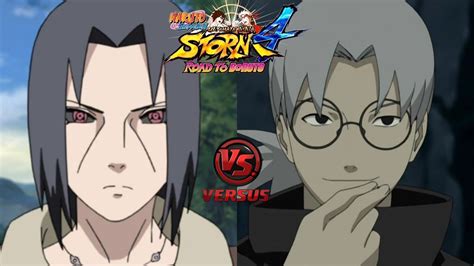 Itachi Uchiha Edo Tensei vs Kabuto Yakushi Normal | NSUNS4 (Latino) - YouTube