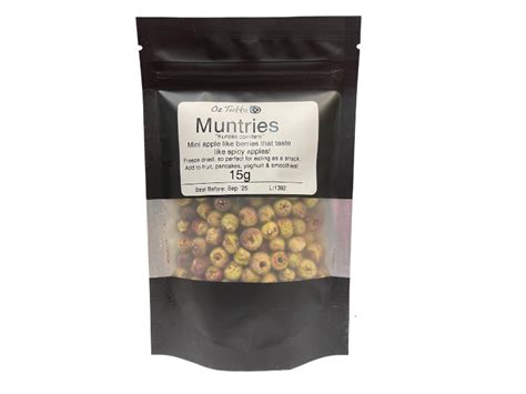 OzTukka Muntries (freeze dried whole) 15g