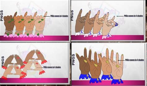 Sorority Hand Symbol Signs. Divine 9 Greek Hand Signs L SVG L - Etsy