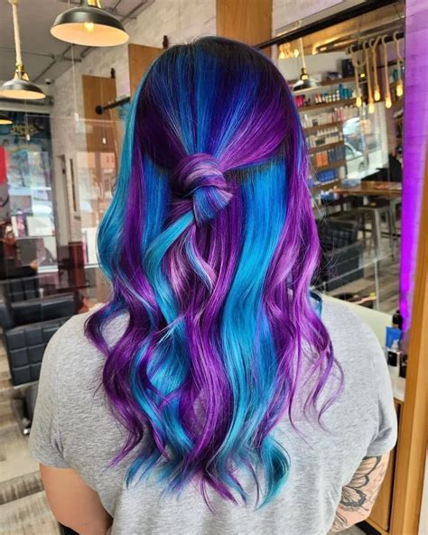 Aggregate 76+ purple hair colour streaks super hot - in.eteachers