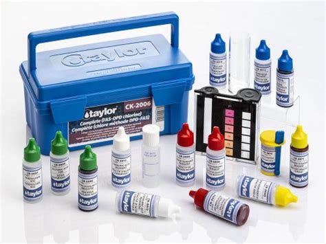 Taylor Pool & Spa Test Kits - Pool Test Kits Canada