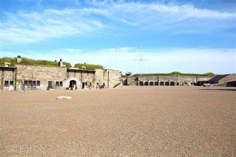 Courtyard at Halifax Citadel National Historic Site, a must-see attraction during 48 hours in ...