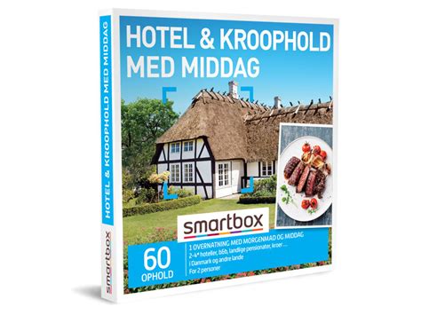 Oplevelsesgave Hotel & kroophold med middag - Smartbox