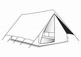 Zelt Ausmalbild Telt Colorear Tegning Dibujosa Sketchite Clipartion  sketch template