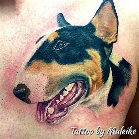 15 Best Bull Terrier Tattoo Designs