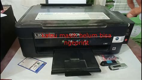 Cara Mengatasi Lampu Indikator Tinta Menyala di Printer EPSON L350 ...