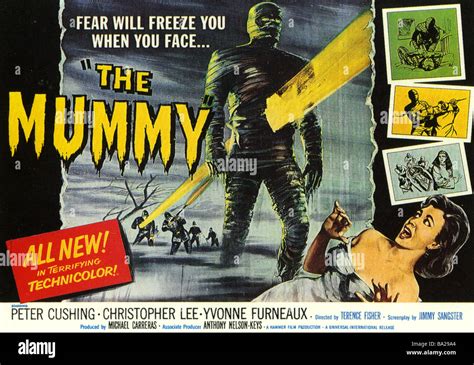 The mummy film poster 1959 hi-res stock photography and images - Alamy