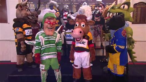 Air New Zealand Rugby Fanatics - Mascots Unite (almost) - YouTube