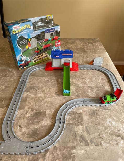 Fisher Price Thomas & Friends PERCY at the Rescue Center Play set (Gently Used) | #4589464131