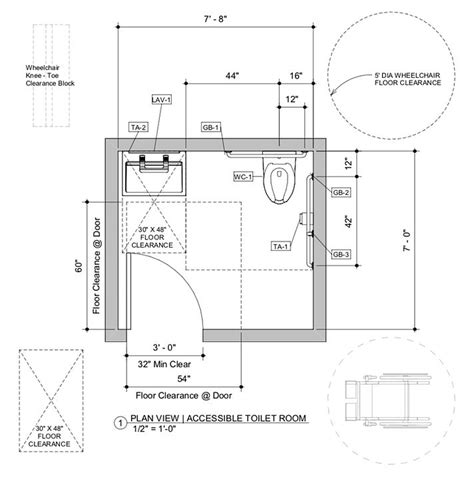 Gallery of Guide: Saving Space in ADA Compliant Bathroom Design - 8 ...