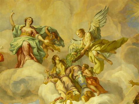 Free Images : religion, blanket, artwork, angel, faith, vienna, mural ...