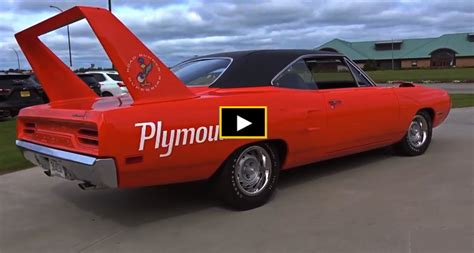 Take a Ride in a Real 426 HEMI Superbird (VIDEO) | Superbird, Plymouth superbird, Classic cars ...