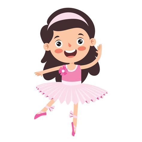 Cartoon Character Performing Classical Ballet 2396017 Vector Art at Vecteezy