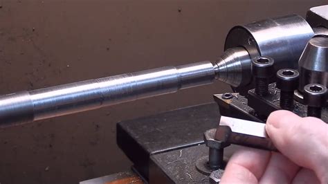 The other metal lathe finishing tool - the shear tool - YouTube