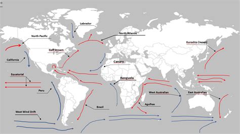 Gulf Stream World Map