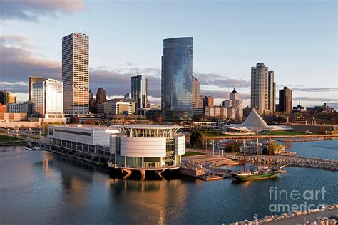 Milwaukee Skyline Photograph by Bill Cobb