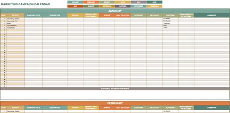 Marketing Spreadsheet Template Spreadsheet Templates for Business ...