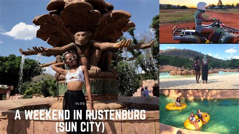 TRAVEL VLOG: A weekend in Rustenburg||Sun City+ Ten flags theme park|| South African YouTuber ...