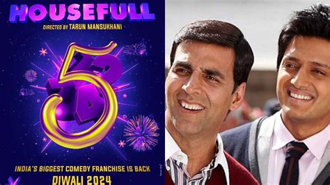 Akshay Kumar announces Housefull 5; to release on Diwali 2024