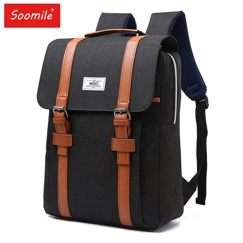 Brand Backpacks Laptop Backpacks 210D Polyester fiber Notebook Solid ...