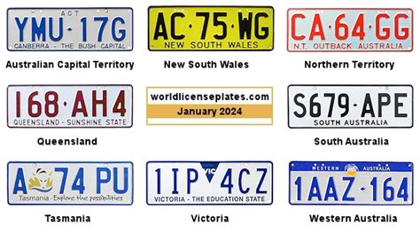 License Plates of Australia