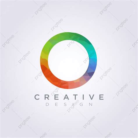 Logo Design Symbols Vector Design Images, Circle Colourful Rainbow ...