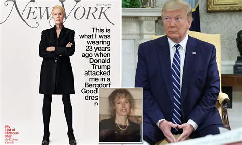 Famed columnist E Jean Carroll claims she was raped by Donald Trump in NYC dressing room