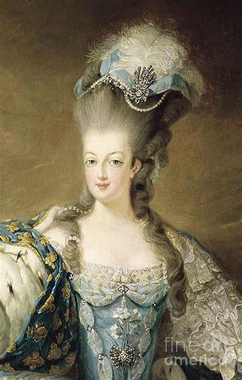 Portrait Of Marie Antoinette Painting - Portrait of Marie Antoinette by ...