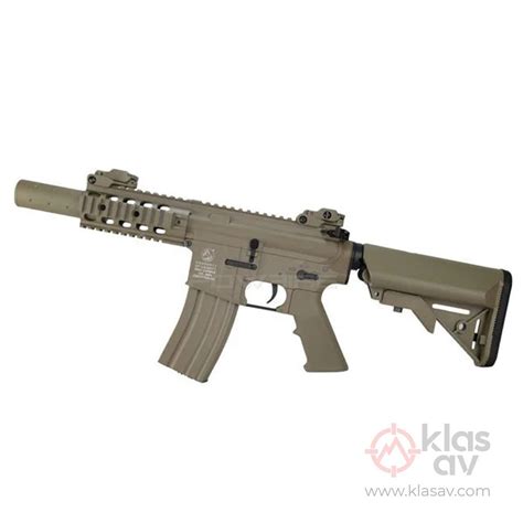 CYBERGUN M4 Spc. Forces Mt. Tan AEG Airsoft Tüfek - Klas Av