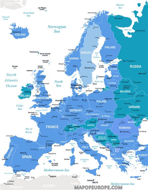 Map of NATO 2023