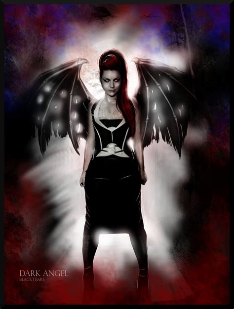 Dark Angel | Digital Art by Rocio Modelo: Amy Lee. | Blacktears2312 | Flickr