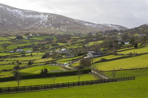 The Mourne Mountains in Co Down Northern Ireland in Winter Stock Photo ...