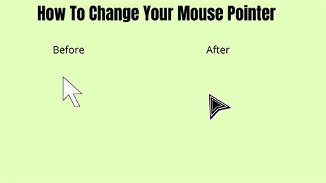 How do you change the color of your mouse pointer - backklo