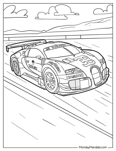 22 Bugatti Coloring Pages (Free PDF Printables)