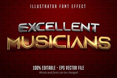 Metallic Font Vector Art, Icons, and Graphics for Free Download