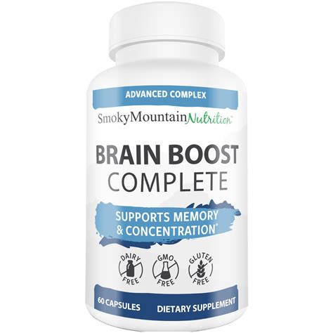 Brain Boost Complete - Brain, Memory and Focus Supplement*; Focus*, Concentration*, & Brain ...