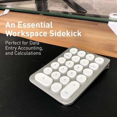 Macally Macally 22 Round Keys Bluetooth Wireless Numeric Keypad for Mac ...