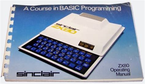 Sinclair ZX80 - Vintage Computer