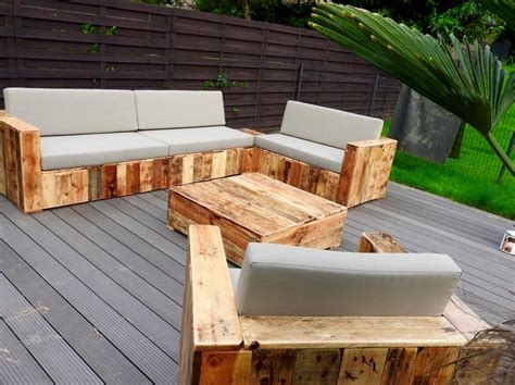 Beautiful Pallet Wood Patio Furniture | Pallet Ideas