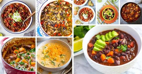 30 Fantastic Chili and Soup Recipes To Add to Your Menu