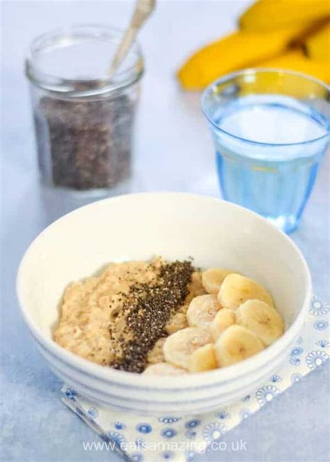 5 Minute Microwave Porridge Recipe - Eats Amazing.