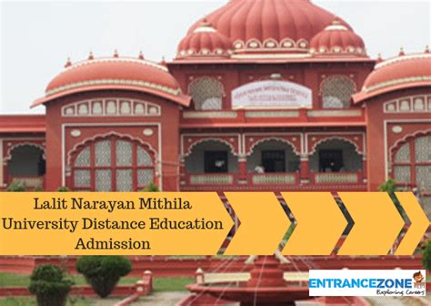 Lalit Narayan Mithila University DDE Admission 2023: Application ...