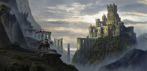 ArtStation - Medieval Castle Scene