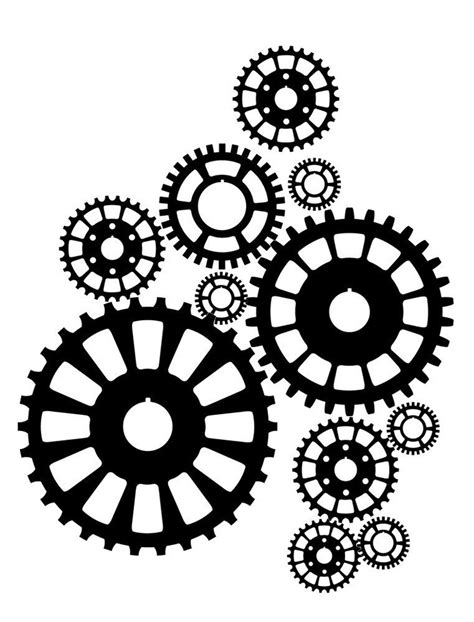 steampunk gears clipart - Clip Art Library