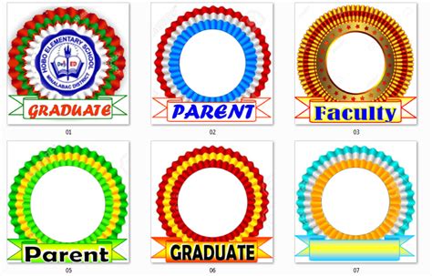 Graduation Ribbons & New Grad Program Template | Nursing school scholarships, School award ...