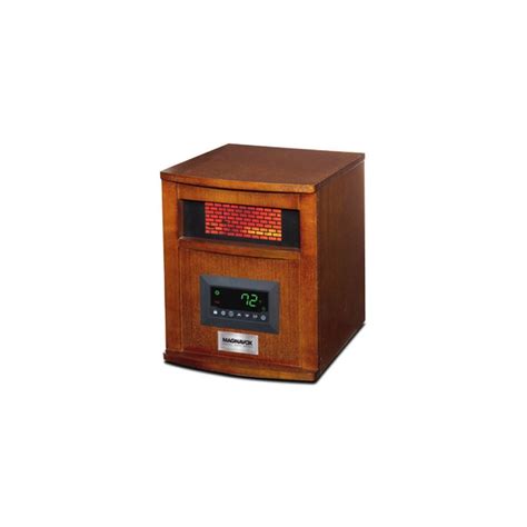 Magnavox 208462 MH-1500 Infrared Quartz Heater Digital With Remote Oak Box Very Good | Liberty ...